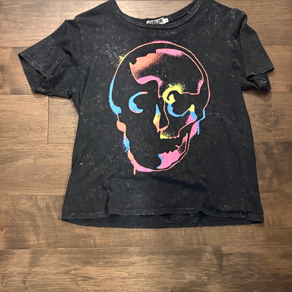 Black Graphic Shirt